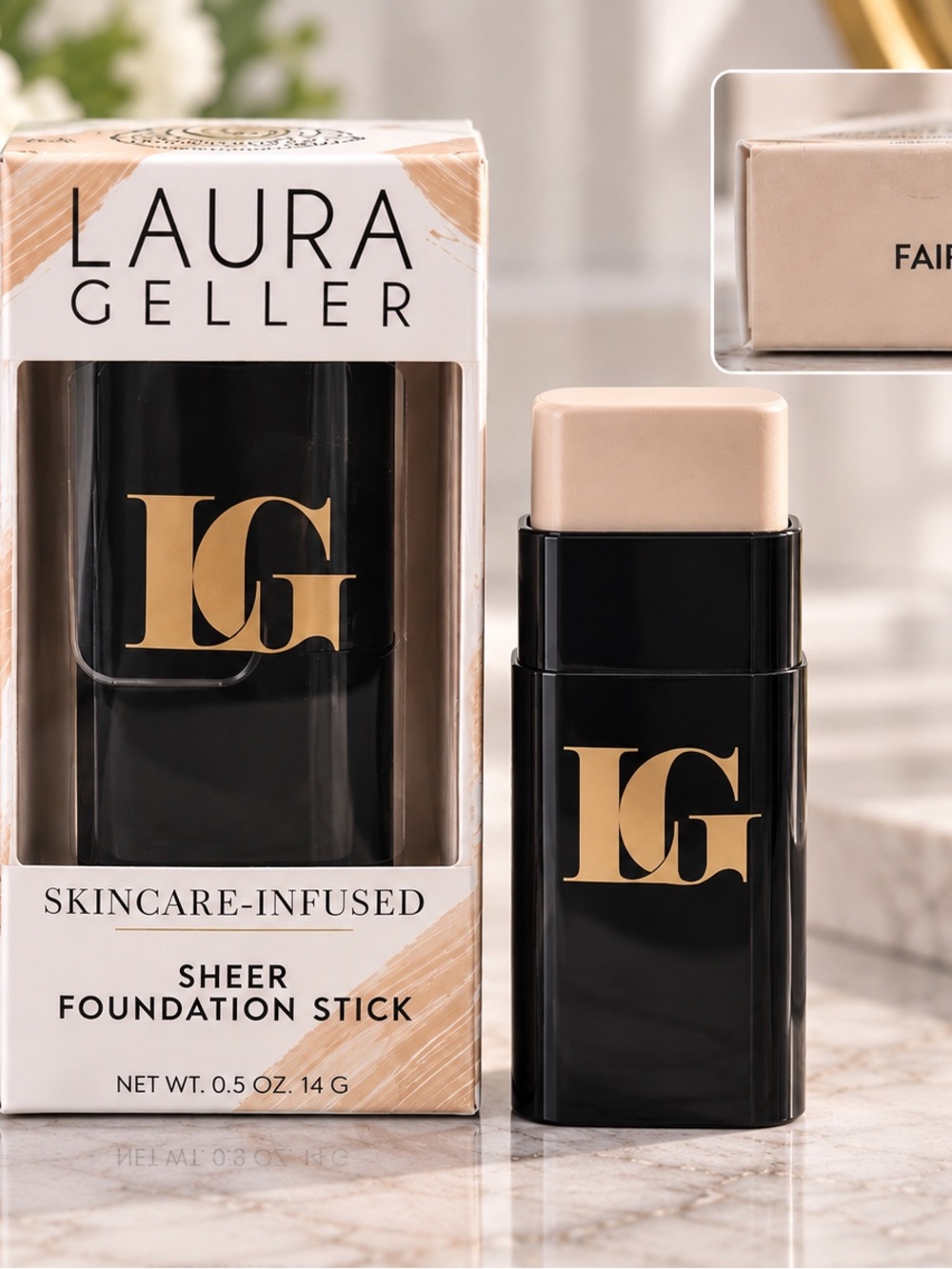 Laura Geller Sheer Foundation Stick - Fair Cream